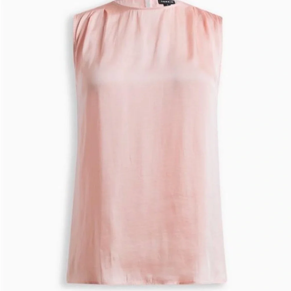 Torrid Satin Shell Top - Picture 2 of 7